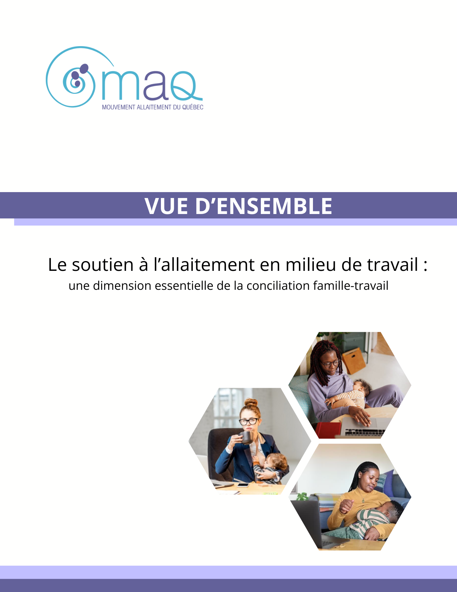 Le soutien à l’allaitement en milieu de travail une dimension essentielle de la conciliation famille-travail