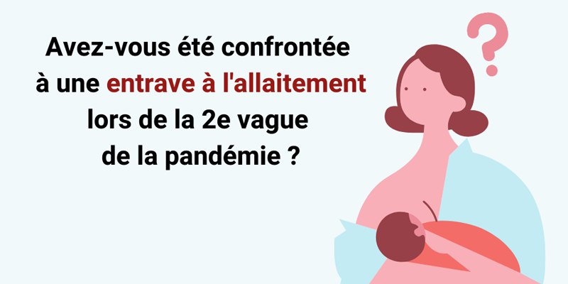 Des entraves à l'allaitement durant la pandémie